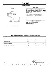 BB741S datasheet pdf General Semiconductor