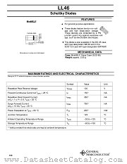 LL46 datasheet pdf General Semiconductor