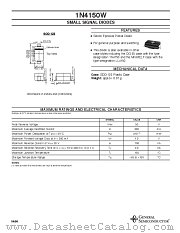 1N4150W datasheet pdf General Semiconductor