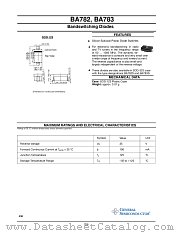 BA782 datasheet pdf General Semiconductor