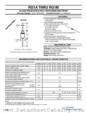 RG1M datasheet pdf General Semiconductor