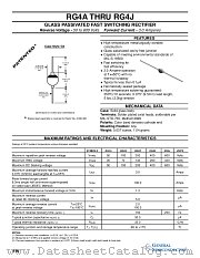 RG4A datasheet pdf General Semiconductor