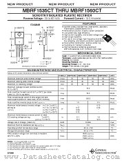 MBRF1545CT datasheet pdf General Semiconductor