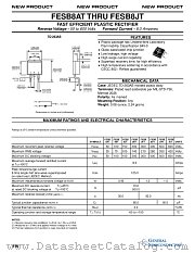 FESB8DT datasheet pdf General Semiconductor