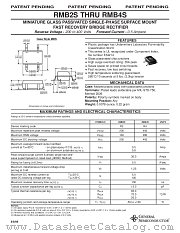 RMB4S datasheet pdf General Semiconductor