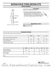 BZX55-C62 datasheet pdf General Semiconductor