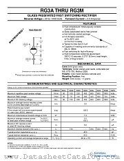 RG3M datasheet pdf General Semiconductor