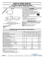 EGF1D datasheet pdf General Semiconductor
