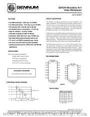 GX434 datasheet pdf Gennum Corporation