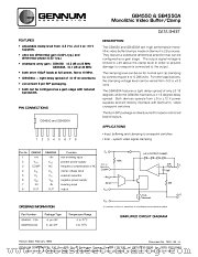 GB4550 datasheet pdf Gennum Corporation