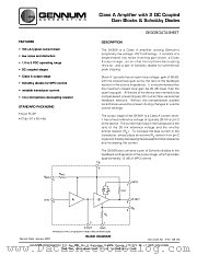 GK509 datasheet pdf Gennum Corporation