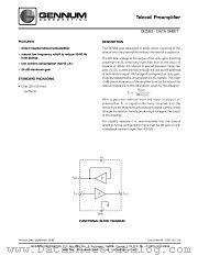 GC562 datasheet pdf Gennum Corporation