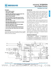 GS9025A datasheet pdf Gennum Corporation