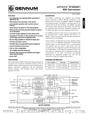 GS9021 datasheet pdf Gennum Corporation