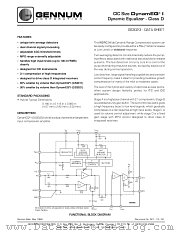 GS3023 datasheet pdf Gennum Corporation