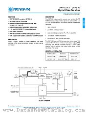 GS7032 datasheet pdf Gennum Corporation
