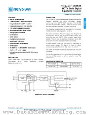 GS1545 datasheet pdf Gennum Corporation