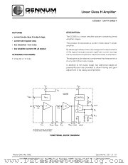 GC590 datasheet pdf Gennum Corporation