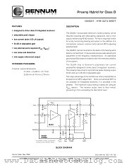 GS3001 datasheet pdf Gennum Corporation