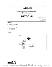 HAT2040R datasheet pdf Hitachi Semiconductor