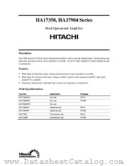 HA17904 SERIES datasheet pdf Hitachi Semiconductor