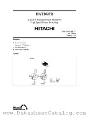 HAT2027R datasheet pdf Hitachi Semiconductor