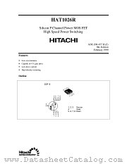 HAT1026R datasheet pdf Hitachi Semiconductor