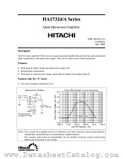 HA17324 SERIES datasheet pdf Hitachi Semiconductor