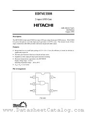 HD74UH08 datasheet pdf Hitachi Semiconductor