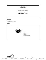 2SD1421 datasheet pdf Hitachi Semiconductor