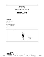 2SC5273 datasheet pdf Hitachi Semiconductor