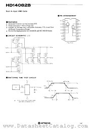 HD14082B datasheet pdf Hitachi Semiconductor