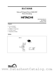 HAT1036R datasheet pdf Hitachi Semiconductor