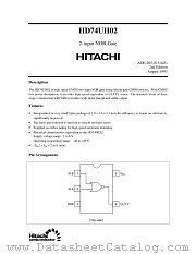 HD74UH02 datasheet pdf Hitachi Semiconductor
