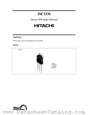 2SC3336 datasheet pdf Hitachi Semiconductor