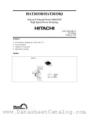 HAT2033RJ datasheet pdf Hitachi Semiconductor