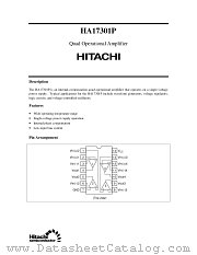 HA17301P datasheet pdf Hitachi Semiconductor