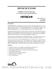 HD74CDCF2510B datasheet pdf Hitachi Semiconductor