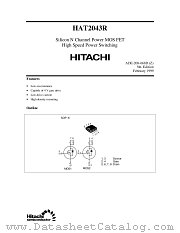 HAT2043R datasheet pdf Hitachi Semiconductor