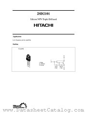 2SD2101 datasheet pdf Hitachi Semiconductor