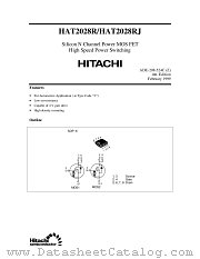 HAT2028RJ datasheet pdf Hitachi Semiconductor