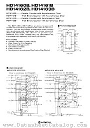 HD14160B datasheet pdf Hitachi Semiconductor