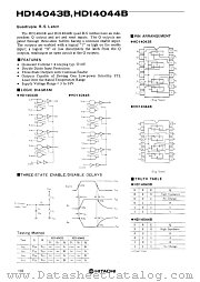 HD14044B datasheet pdf Hitachi Semiconductor