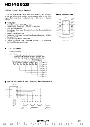 HD14562B datasheet pdf Hitachi Semiconductor