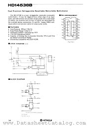 HD14538B datasheet pdf Hitachi Semiconductor