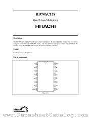 HD74AC158 datasheet pdf Hitachi Semiconductor