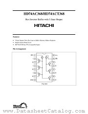 HD74AC368 datasheet pdf Hitachi Semiconductor