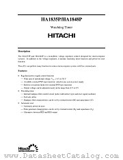 HA1848P datasheet pdf Hitachi Semiconductor