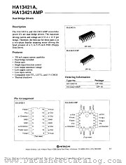 HA13421 datasheet pdf Hitachi Semiconductor