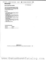 HA13122 datasheet pdf Hitachi Semiconductor